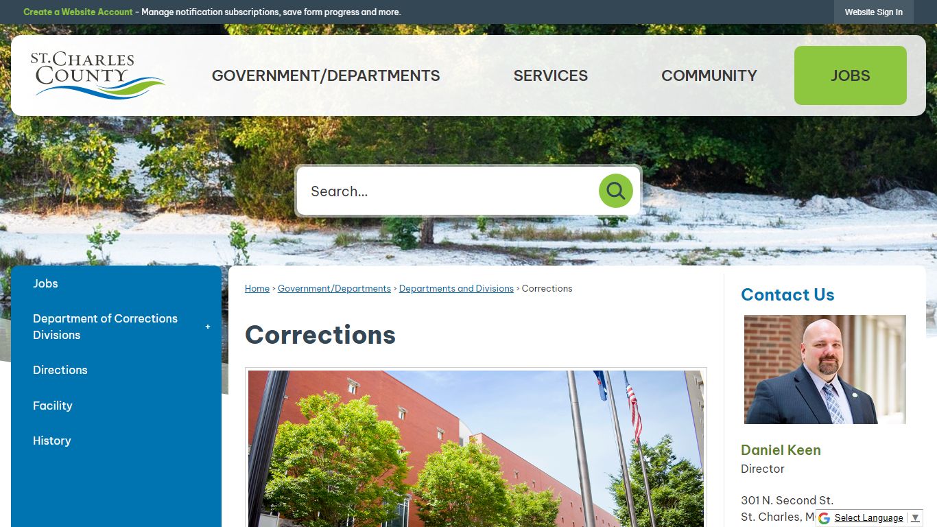 Corrections | St Charles County, MO - Official Website